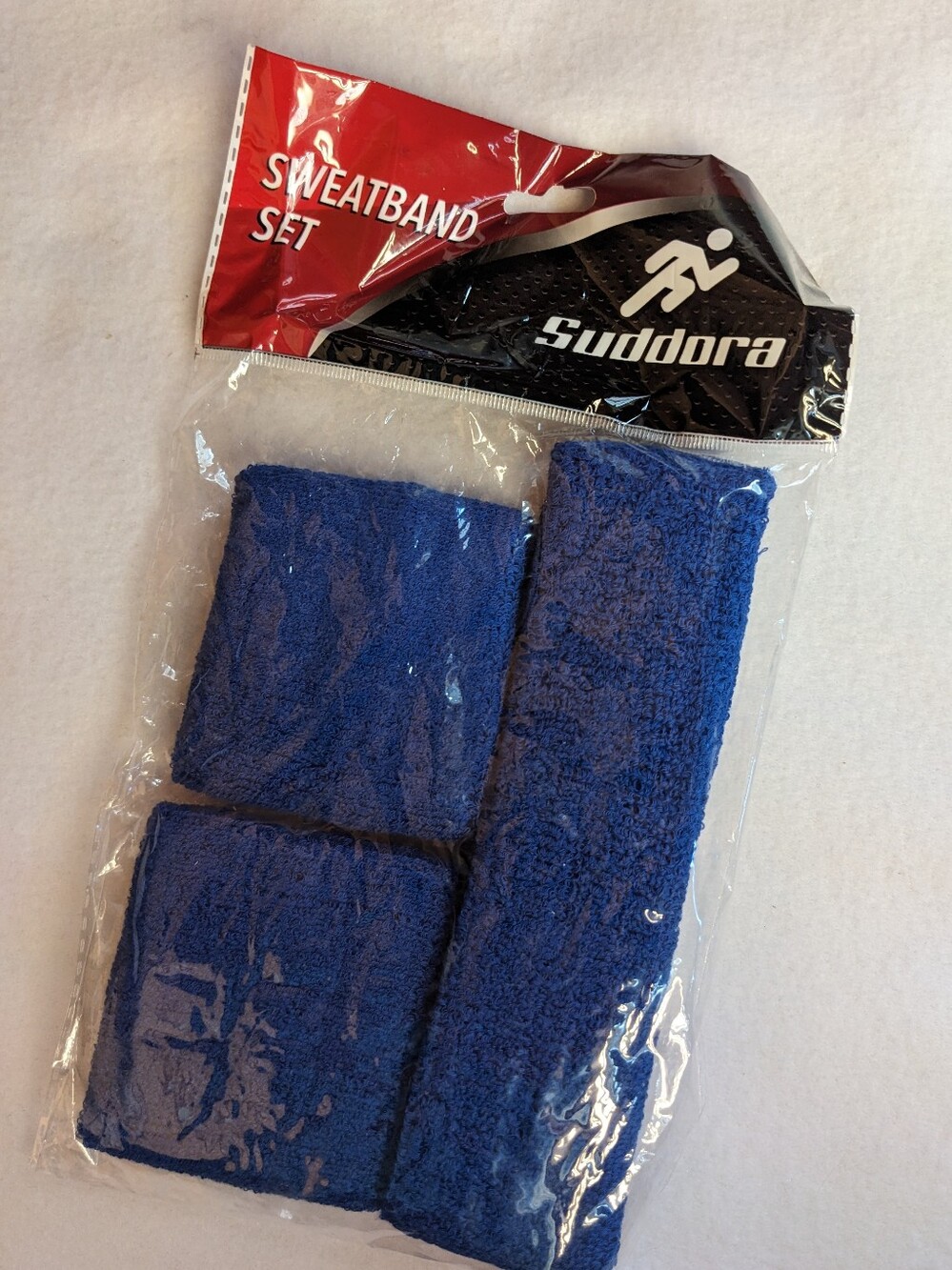 Blue Sweatband Set